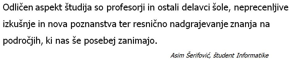 Asim Šerifović - za splet