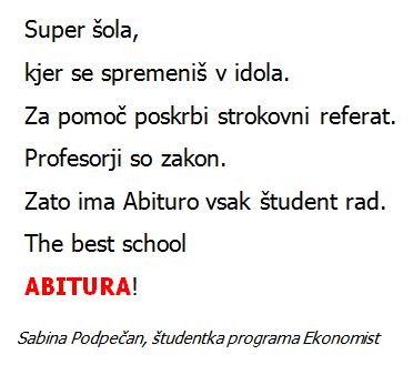 Sabina Podpečan - splet