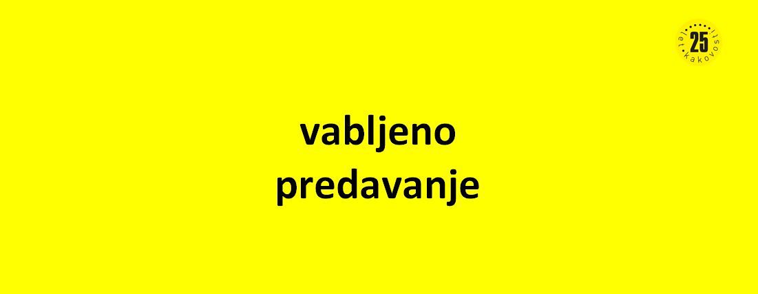 Vabljeno predavanje: Nadzor nad škodljivimi dejavniki na delovnem mestu in v okolju – Dušan Kresnik, uni. dipl. biolog