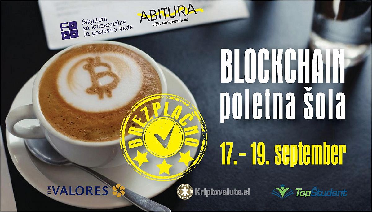 Poletna šola z eno od najbolj vročih tematik ta hip – Blockchain