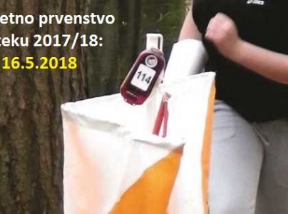 Državno univerzitetno prvenstvo v orientacijskem teku za študijsko leto 2017/18