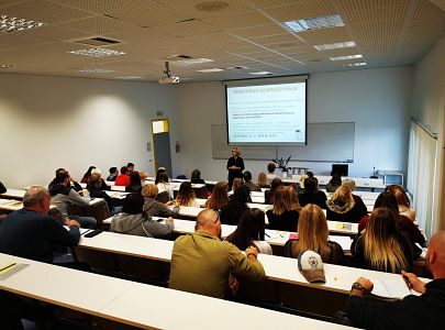 V sredo, 9. oktobra 2019, smo na Abituri, višji strokovni šoli, sprejeli novo generacijo študentov